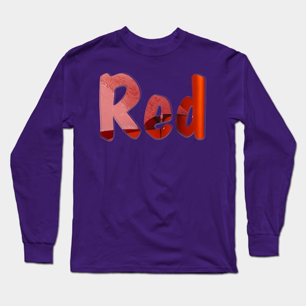 Red Long Sleeve T-Shirt by afternoontees